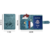 RFID Anti-theft PU Magnetic Snap Passport Cover
