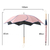 Creative Flower Straight Umbrella