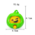 Pumpkin face - changing doll press - type keychain pendant
