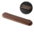 Black walnut wood temporary parking number plate