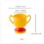 Creative Double-Handled Ceramic Mug