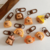 Capybara pendant keychain