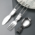 304 stainless steel folding tableware set