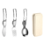 304 stainless steel folding tableware set