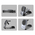 Magnetic Wireless 5-in-1 Multifunctional Folding Phone Holder