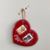 Card case pendant keychain