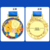 Trophy metal medal