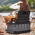 Outdoor Camping Folding Seat Storage Box