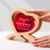 Solid Wood Heart Crystal Trophy