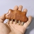 Meridian wooden comb