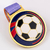 Football Metal Medal