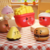 Hamburger and French fries squeeze toy for stress relief