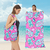 Foldable 2-in-1 Beach Towel Shoulder Bag