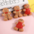 Gingerbread man slow rebound stress-relief squeeze toy