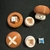 Shiitake Mushroom Stress-Relief Button Toy