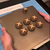 Shiitake Mushroom Stress-Relief Button Toy