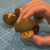 Shiitake Mushroom Stress-Relief Button Toy