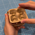 Egg button decompression toy