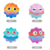 Stress-relief venting ball squeeze toy