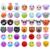 3D Stereo Silicone Stress Relief Ball
