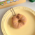 Capybara Bread Plush Doll Pendant Keychain