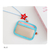 Contrast color soft shell card holder
