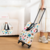 Portable foldable pull rod shopping cart