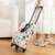Portable foldable pull rod shopping cart