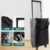 Portable foldable pull rod shopping cart