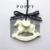 Trojan horse gypsum aromatherapy tablet diffuser stone pendant