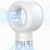 Digital display bladeless mini handheld fan