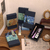 Oil Painting Series Metal Bookmark Gift Box