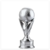 Metal Baseball Trophy