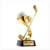 Metal Golf Trophy