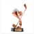 Metal Golf Trophy