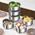 Stainless Steel Heart-Shaped Lunch Box