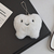 Plush Tooth Pendant Keychain