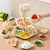 Rotating Hot Pot Ingredient Preparation Plate
