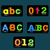 EVA Alphanumeric Refrigerator Magnets