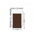Transparent sliding cover card holder