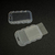 Transparent sliding cover card holder