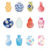 Vase refrigerator magnet