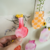 Vase refrigerator magnet