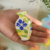 Vase refrigerator magnet