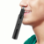 Metal aluminum tube electric nose hair trimmer