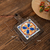 Ceramic solid wood cup Coaster