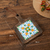 Ceramic solid wood cup Coaster