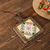 Ceramic solid wood cup Coaster