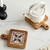 Ceramic solid wood cup Coaster