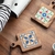 Ceramic solid wood cup Coaster